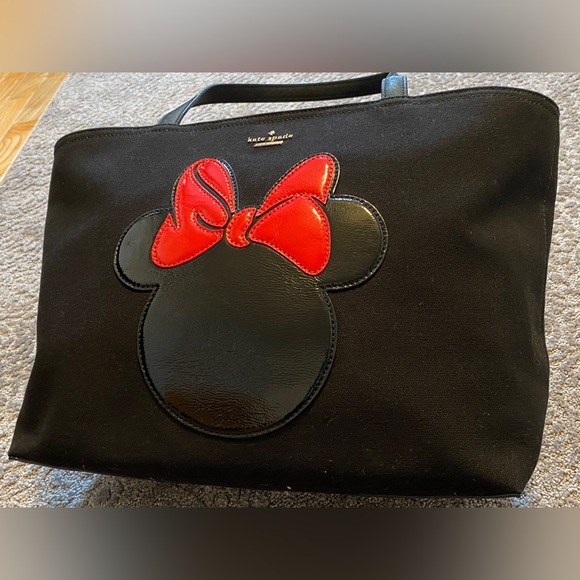 Disney kate spade tote with Minnie Icon design - Picture 2 of 10